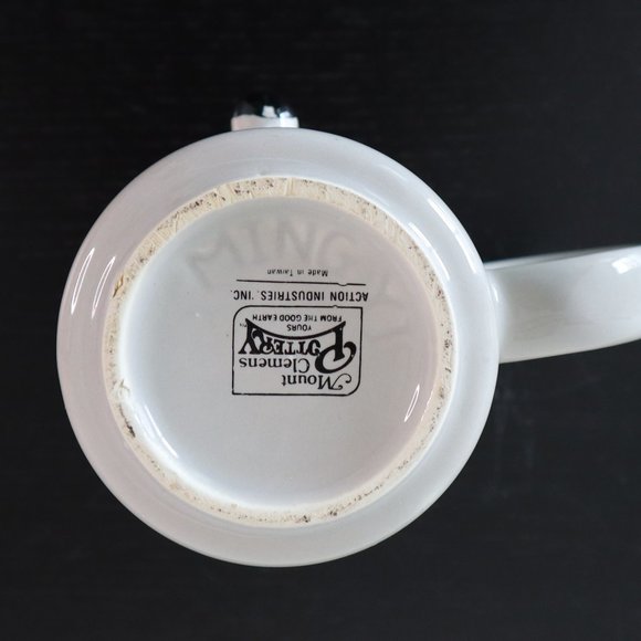 Vintage Cat Mug 3D / Mount Clemens Pottery Cat Mug - Picture 6 of 12